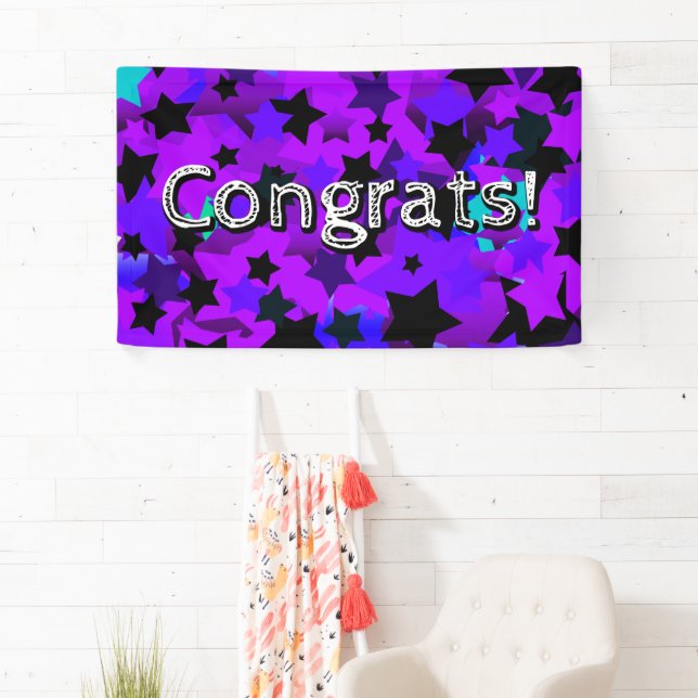 Lona ¡Felicidades! Estrellas de punk (In situ)