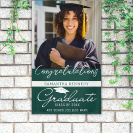 Lona Felicidades por graduación de foto Clase de 2026 V