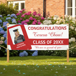 Lona Felicidades por la foto de graduación ID1291 en Ro