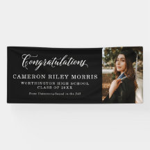 Felicidades por la graduación en blanco negro