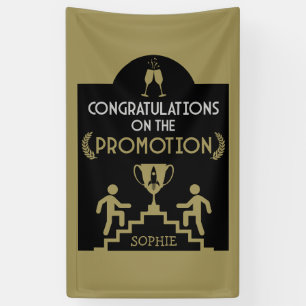 Lona Felicidades Promoción Laboral