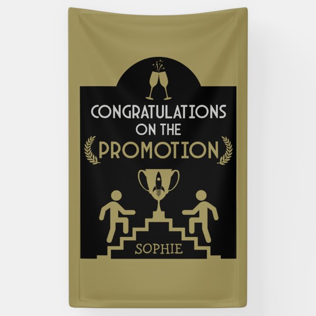 Lona Felicidades Promoción Laboral (Vertical)