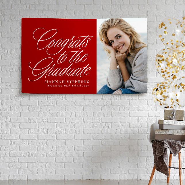 Lona Felicitaciones a la graduada de la graduación de l (Subido por el creador)