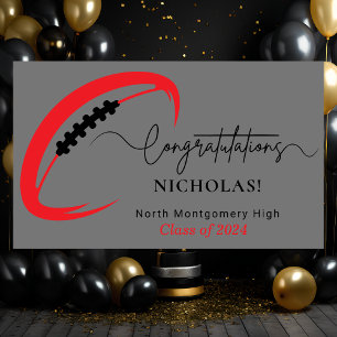 Lona Felicitaciones a los deportistas graduados moderno