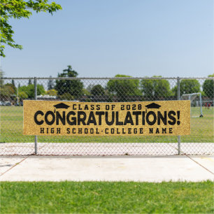 Lona Felicitaciones a los graduados de la escuela de Pe