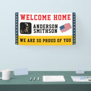 Lona Felicitaciones al Servicio Militar   Foto personal