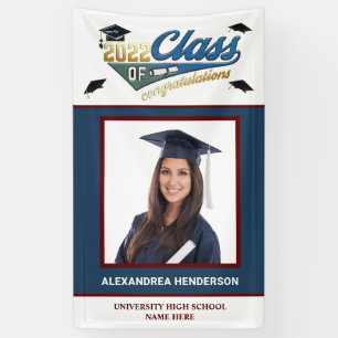 Lona Felicitaciones por la clase de graduación de posg