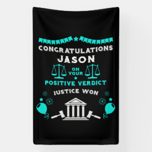 Lona Felicitaciones veredicto del tribunal