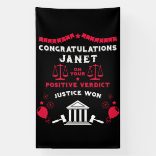 Lona Felicitaciones veredicto del tribunal