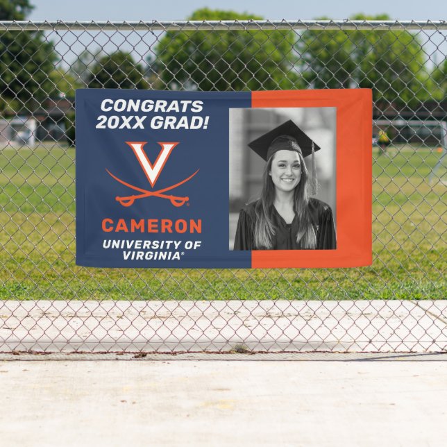 Lona Felicitaciones Virginia Cavalier Grad - Foto (In situ)