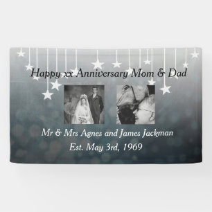 Lona Feliz aniversario, mamá y papá viejos y nuevos fot