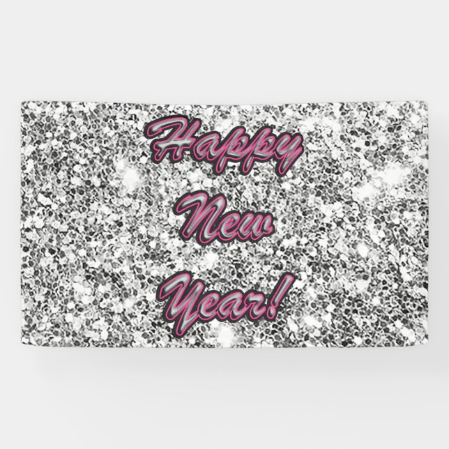 Lona Feliz Año Nuevo (Horizontal)