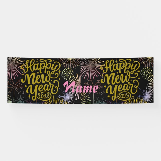 Lona Feliz Año Nuevo 2023 Thunder_Cove (Horizontal)