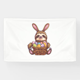 Lona Feliz Conejo de Pascua Pascua Eggs Canasta De Pasc