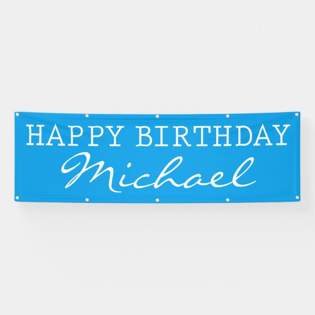 LONA FELIZ CUMPLEAÑOS (Horizontal)