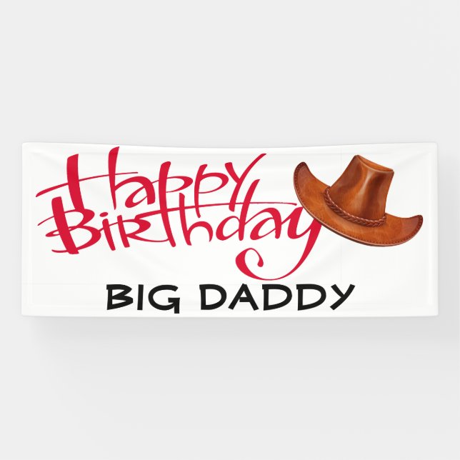 Lona Feliz cumpleaños (Horizontal)