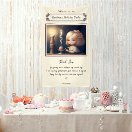 Lona Feliz cumpleaños Chica 01