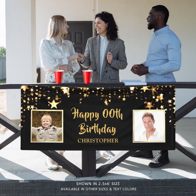 Lona Feliz cumpleaños cualquier año entonces y ahora fo (Subido por el creador)