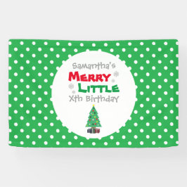 Lona Feliz cumpleaños pequeño