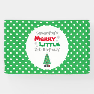 Lona Feliz cumpleaños pequeño