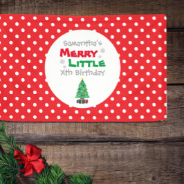 Lona Feliz cumpleaños pequeño