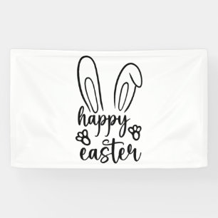 Lona Feliz Día de Pascua Graciosa Camiseta divertida de