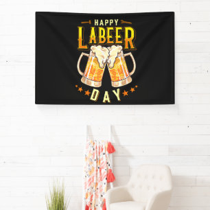 Lona Feliz Día del Trabajo Divertido Día del Trabajo