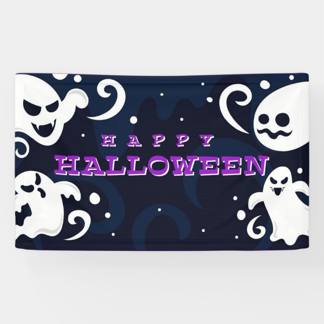 Lona Feliz Halloween (Horizontal)