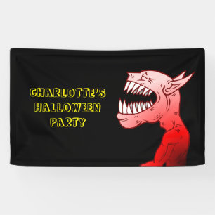 Lona Feliz Halloween Ghoul