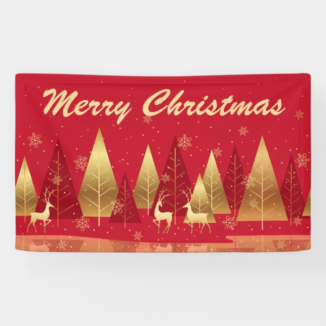 Lona Feliz Navidad (Horizontal)