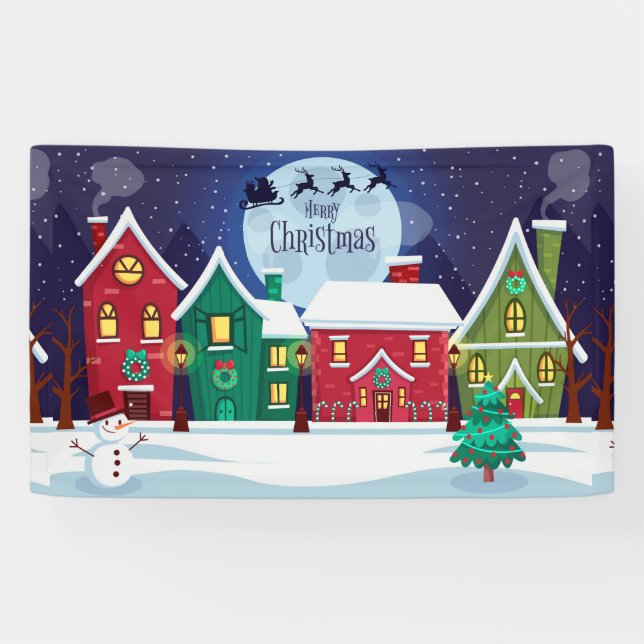 Lona Feliz Navidad (Horizontal)