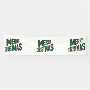 Lona Feliz Navidad 2.5x10 Banner de Vinilo
