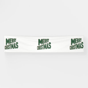 Lona Feliz Navidad 2.5x12 Banner de Vinilo