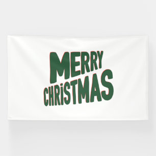 Lona Feliz Navidad Estandarte de Vinilo 6x10