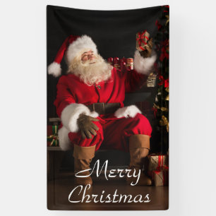 Lona Feliz Navidad Papá Noel