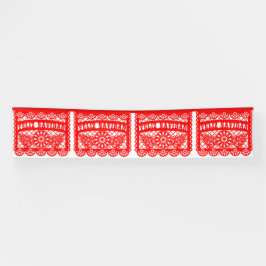 Lona Feliz Navidad Papel picado