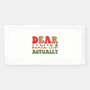 Lona Feliz Navidad Querido Papá Noel