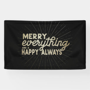 Lona Feliz Navidad y siempre feriado