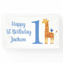 Feliz primer cumpleaños, Fiesta Giraffe