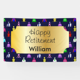 Lona Feliz retiro a la Carreras de caballos jockey seda