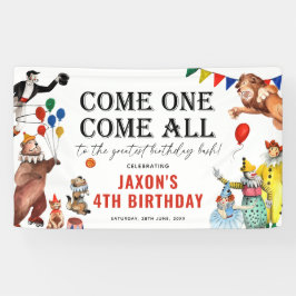 Lona Festival de Círculo Vintage