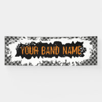 Festival de Gig de la Banda personalizado Merch Pu
