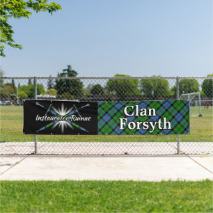 Lona Festival de Highland Clan Forsyth Tent