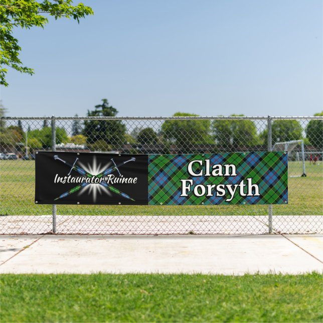 Lona Festival de Highland Clan Forsyth Tent (In situ)