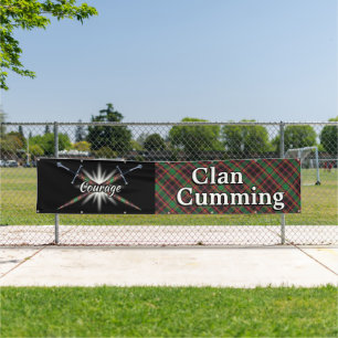 Lona Festival Highland Clan Cumming Hunting Tartán