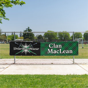 Lona Festival Highland Clan MacLean Hunting Tartán Tent