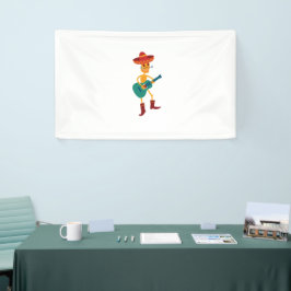 Lona Festive Skeleton Guitar Player