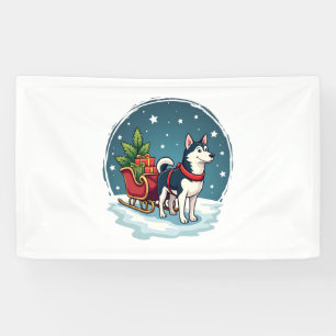 Lona Festividad de Husky Ride