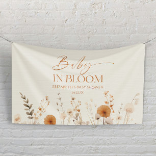Lona Fiesta de Bebé Boho Baby In Bloom Flor Silvestre