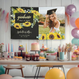 Lona Fiesta de bienvenida a la graduación del guión de
